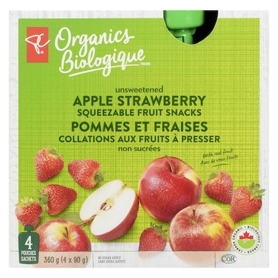 Bio Pomme Fraise Sans Sucre