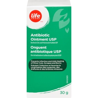 Life Onguent antibiotique USP 30 g, 36,63 $/100g