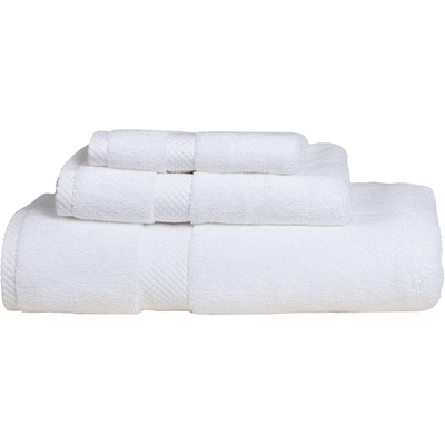 President's Choice Egyptian Cotton Bath Towel, Luxuriously Soft & Highly Absorbent, White