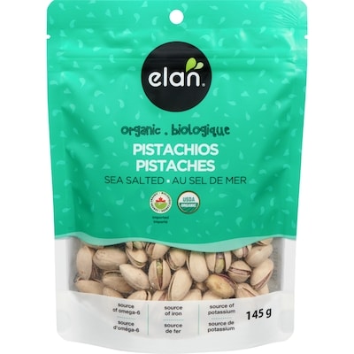 Elan Elan Pistaches Salees Bio 145 g, 4,41 $/100g