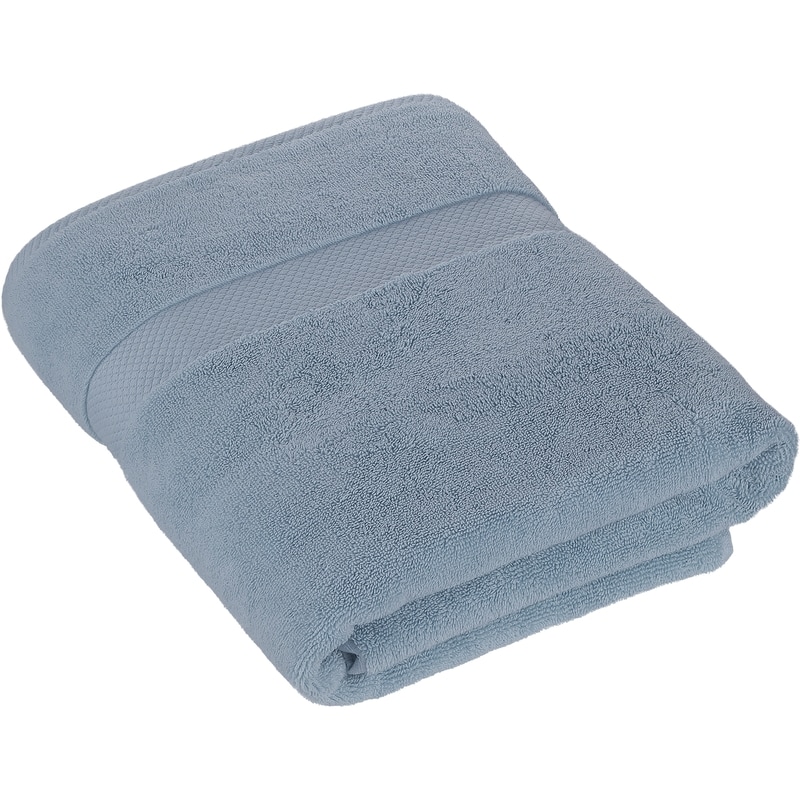 President's Choice Egyptian Cotton Bath Towel, Luxuriously Soft & Highly Absorbent, Duck Egg