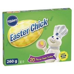 Pillsbury Ready To Bake! Shape Sugar Cookie Dough, Pre-Cut and Safe to Eat Raw, 20 ct 260 g, $1.84/100g