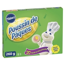 Pillsbury Pâte à Biscuits à Sucre Prédécoupée Prête à Cuire! Sûre à Manger Crue, 20 ct 260 g, 2,30 $/100g