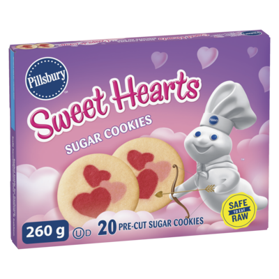 Pillsbury Sweet Hearts Sugar Cookies  260 g, $2.30/100g