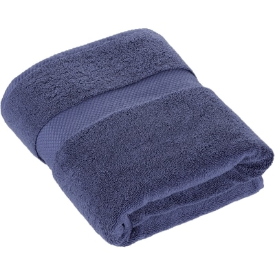 le Choix du Président President's Choice Drap de bain en coton égyptien, doux et absorbant, indigo 1 ea, 40,00 $/1ch