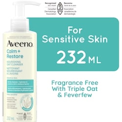 Aveeno Calm + Restore Nourishing Oat Cleanser 232 ml, $6.89/100ml