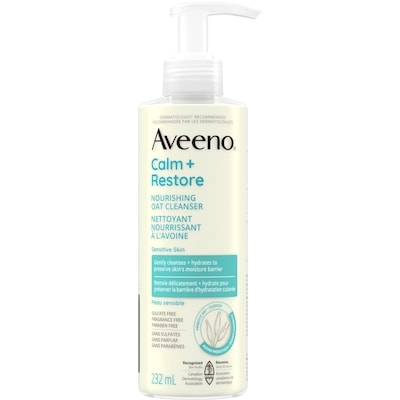 Aveeno Nettoyant nourrissant à l'avoine Calm + Restore 232 ml, 5,17 $/100ml