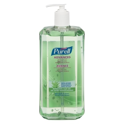 Purell Antiseptique Pour Les Mains Gel Aloès Rafraîchissant 1 l, 0,95 $/100ml
