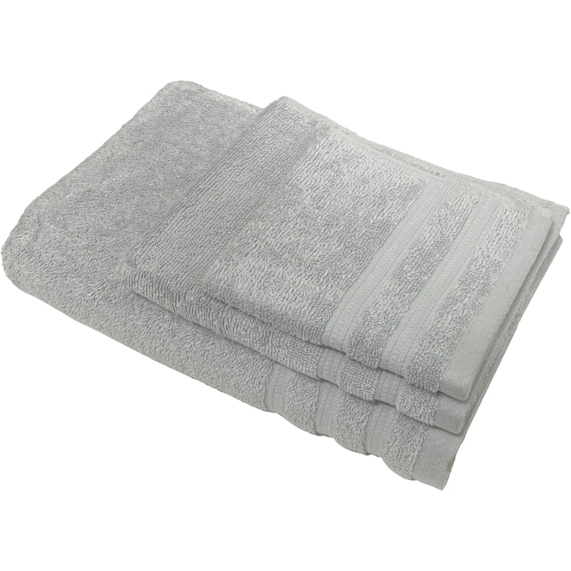Hygro Bath Towel Pebble Gry