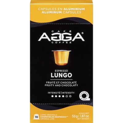 Agga AGGA LUNGO CAPSULES EXPRESSO 53 g, 12,26 $/100g