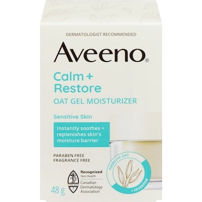 Aveeno Calm+Restore Oat Gel Moisturizer, 48G 48 g, $53.31/100g