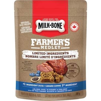 Milkbone Dog Food, Medley Limited Ingredient Duck Dog Treat 280 g, $2.07/100g