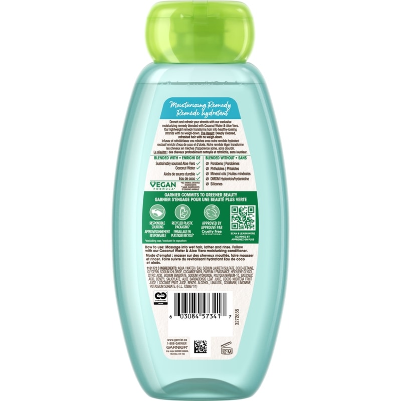 Coconut Water & Aloe Vera For Normal Hair Refreshing Shampoo