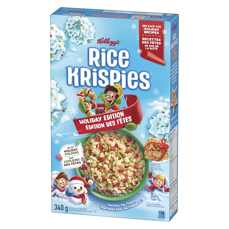 Oven-Toasted Rice Grain Cereal Holiday Edition