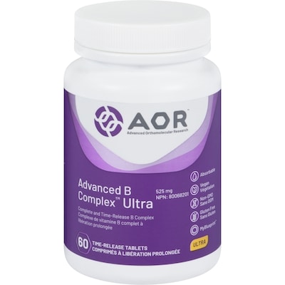AOR Advanced B Complex Ultra 60 ea, $89.98/100ea