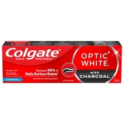 Optic White Whitening Toothpaste with Charcoal