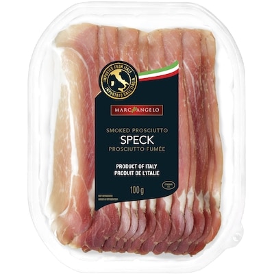 Marc Angelo Prosciutto fumé speck 100 g, 8,49 $/100g