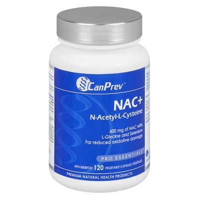 CanPrev Nac+ N-Acetyl-L-Cysteine 120 ea, $0.20/1ea