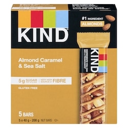 Kind Almond Caramel & Sea Salt Bar 40 g, $24.98/100g