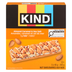 Kind Almond Caramel & Sea Salt Bar 40 g, $24.98/100g