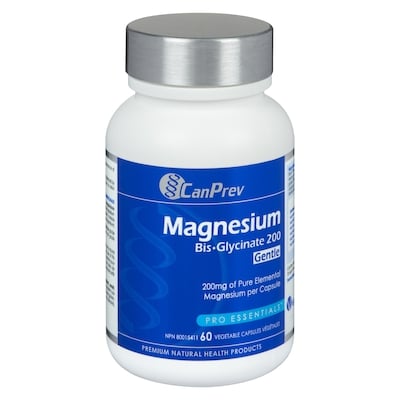 CanPrev Magnesium Bis-Glycinate 200 Gentle 60 ea, $0.33/1ea