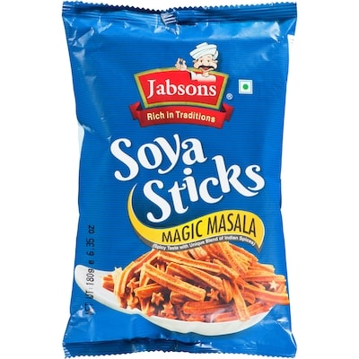 Jabsons Soya Sticks Magic Masala 180 g, $1.38/100g