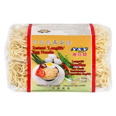 Young & Young Instant 'Longlife' Egg Noodle  454 g, $0.50/100g