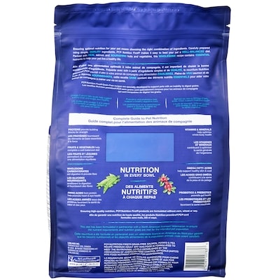 Nourriture pour chiens sans grains Nutrition première, saumon, pommes de terre et pois