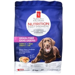 President's Choice Dog Food, Nutrition First Grain Free Puppy Food, Salmon, Potato & Pea 2 kg, $0.65/100g