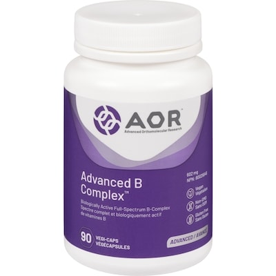 AOR 602 Mg Advanced B Complex  90 ea, $0.53/1ea