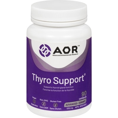 AOR Vegi-Caps Thyro Support 518 Mg 90 ea, $0.54/1ea