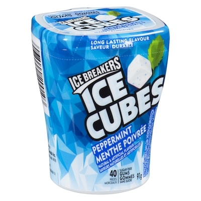 Ice Cubes Sugar Free Gums Peppermint, Case