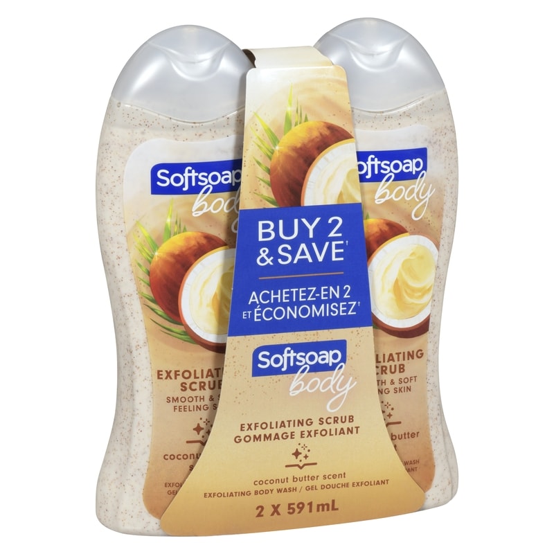 Exfoliating Body Wash, Coconut Butter Scrub