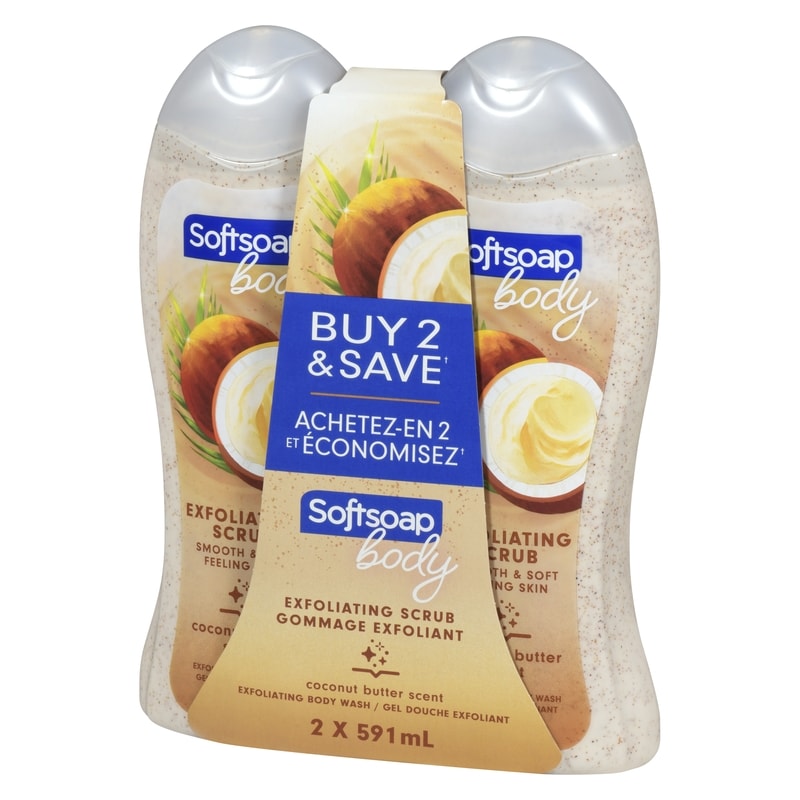 Exfoliating Body Wash, Coconut Butter Scrub