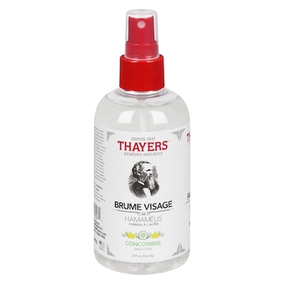 Thayers Hamamélis Formule À L'Aloès Concombre Brume Visage Sans Alcool 237 ml, 7,38 $/100ml