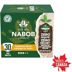 Nabob Breakfast Blend Coffee 100% Compostable Pods 292 g, $9.24/100g