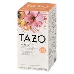 Tazo Herbal Tea Passion Hibiscus, Orange peel and Passion Fruit