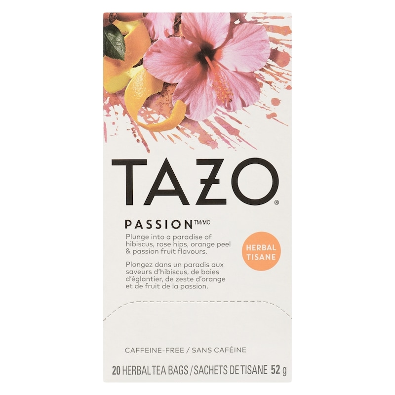 Herbal Tea Passion Hibiscus, Orange peel and Passion Fruit Flavours