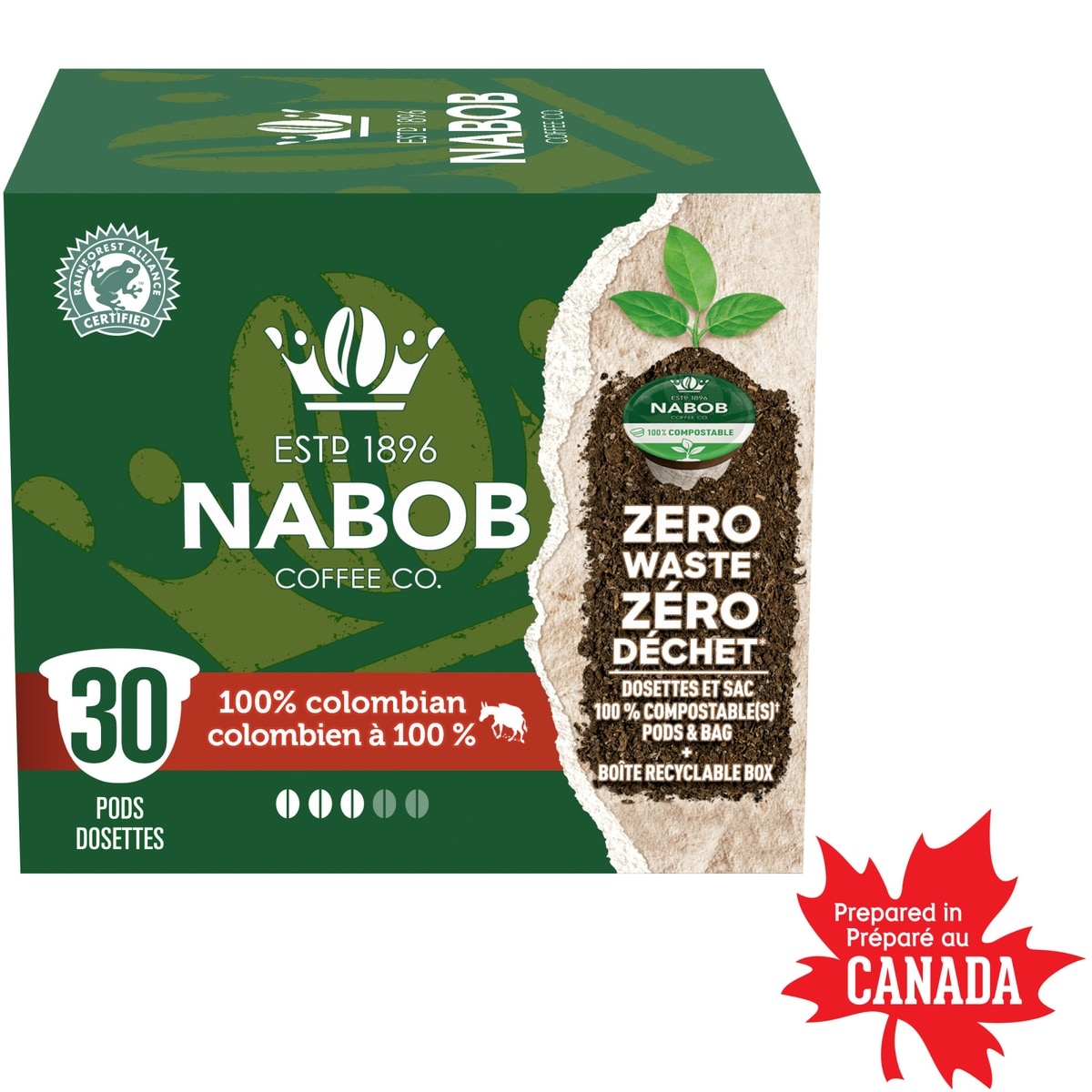 Nabob Coffee Pods 100% Colombian