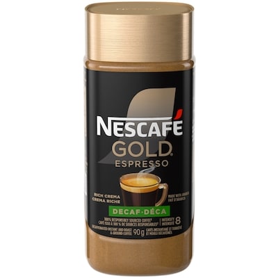 Nescafe GOLD Decaf Espresso Premium Instant Roast & Ground Coffee 90 g, $7.78/100g
