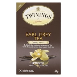 Twinings Creamy Vanilla Earl Grey Tea - 20 ea | Zehrs
