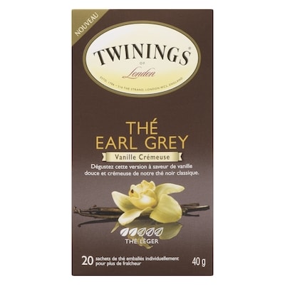 Vanille Crémeuse Thé Earl Grey