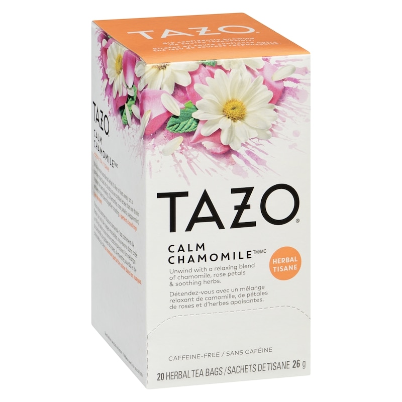 Calm Chamomile Tea Chamomile, Rose Petals and Soothing Herbs