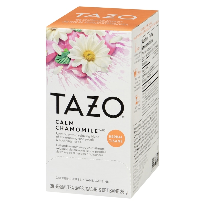 Calm Chamomile Tea Chamomile, Rose Petals and Soothing Herbs