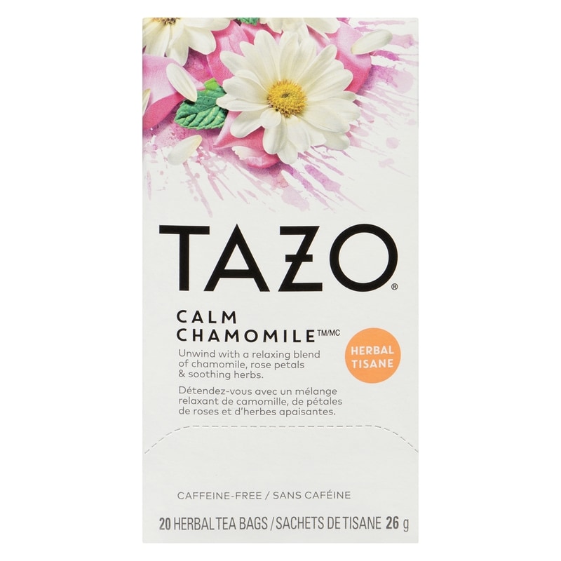 Calm Chamomile Tea Chamomile, Rose Petals and Soothing Herbs