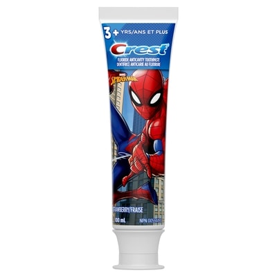 Crest Kid's Toothpaste, featuring Marvel's Spiderman, Strawberry Flavour 100 ml, $3.49/100ml