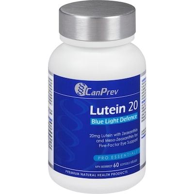 CanPrev Lutein 20  60 ea, $0.55/1ea