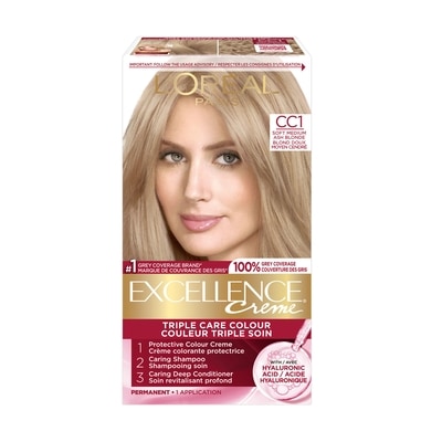 L’Oréal Excellence Crème Coloration Cheveux, Coloration Permanente 1 ea, 13,11 $/1ch