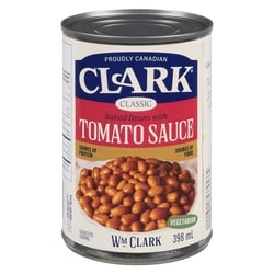 Clark Beans with Tomato Sauce 398 ml, $0.25/100ml