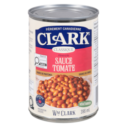 Clark CLARK FEVES A LA SAUCE TOMATE 398 ml, 0,38 $/100ml